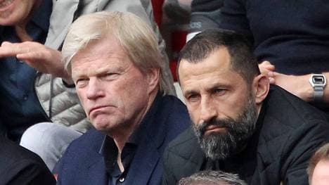 Oliver Kahn (l.) und Hasan Salihamidzic (r.) stehen in der Kritik