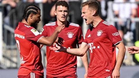 Bayern feiert Treffer Nummer zwei durch Serge Gnabry