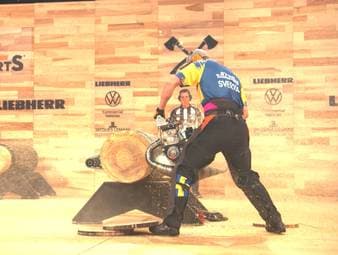 Auf SPORT1 fliegen wieder die Spähne. Beim Four Nations Cup setzt sich am Ende der Schwede Ferry Svan durch und das mit persönlicher Bestzeit an der Hot Saw.