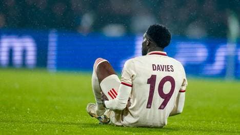 Alphonso Davies fällt vorerst aus