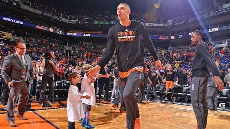 Alex Len spielt in der NBA für die Phoenix Suns