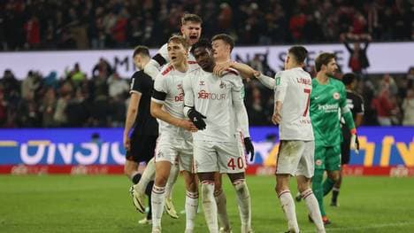 Faride Alidou (Nr. 40) erzielte das Führungstor für den 1. FC Köln