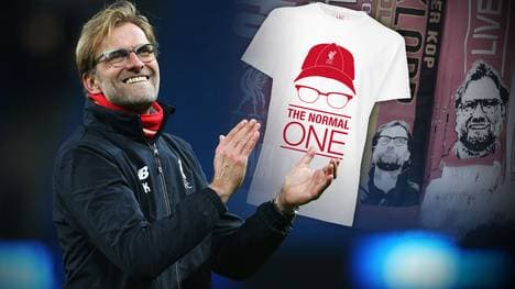 Der FC Liverpool verkauft schon jetzt "The Normal One"-Fanartikel
