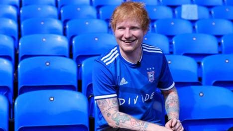 Ed Sheeran ist ein großer Fan von Ipswich Town