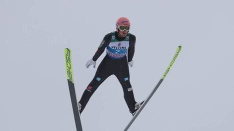 Severin Freund will sich für den Wettkampf in Oberstdorf qualifizieren