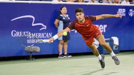 Carlos Alcaraz unterlag überraschend Gael Monfils