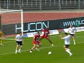 Die Highlights der Partie SSV Ulm 1846 - TSV Havelse aus der 3. Liga im Video.