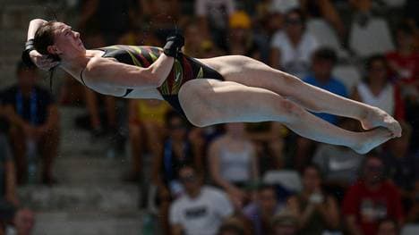 Pauline Pfeif ohne Medaille vom Turm