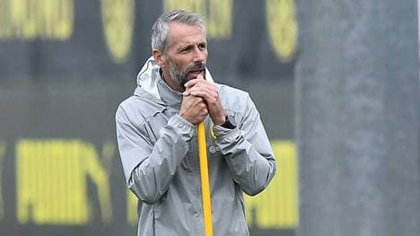 Marco Rose ist nicht gerade glücklich über die vielen Verletzten beim BVB