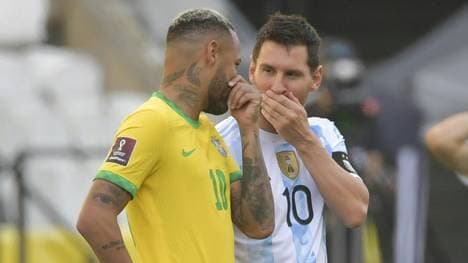 Die Partie zwischen Brasilien und Argentinien wurde abgebrochen