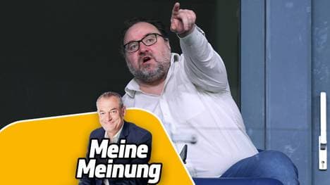 Das Vorgehen von Mihail Ponomarev (h.) gefällt SPORT1-Kommentator Markus Höhner nicht