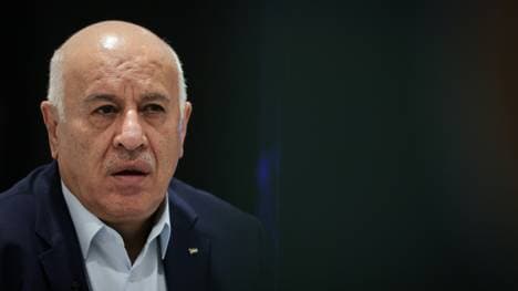 PFA-Chef Jibril Rajoub ergriff das Wort in Vancouver