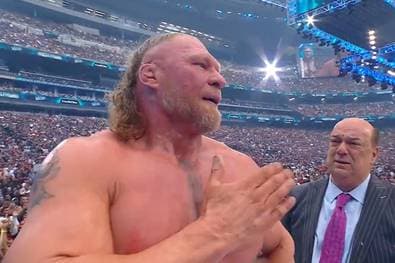 WrestleMania-Hammer! Lesnar tritt nach Niederlage ab