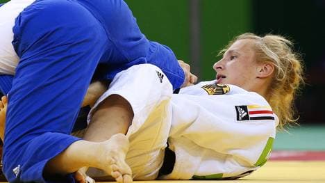 Martyna Trajdos unterlag in der Klasse bis 63 kg Clarisse Agbegnenou durch Ippon