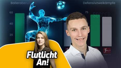 Mats Beckmann ist zu Gast bei "Flutlicht an!" mit Autorin Mara Pfeiffer
