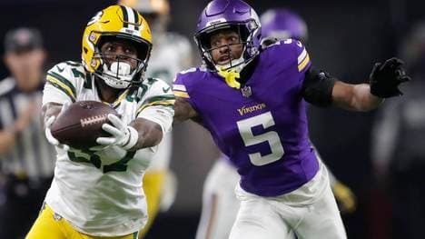 Cornerback Mekhi Blackmon (r.) hat sich am Knie verletzt