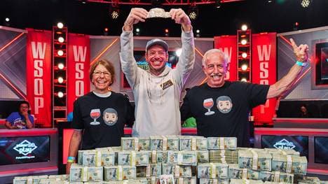 Daniel Weinman mit seinen Eltern