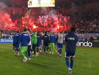 Der FC Schalke 04 ist wieder in der Bundesliga und steht kurz vor dem ersten Heimspiel. Der Gegner kein geringerer als Rekordmeister FC Bayern München. Die Fans sind optimistisch.