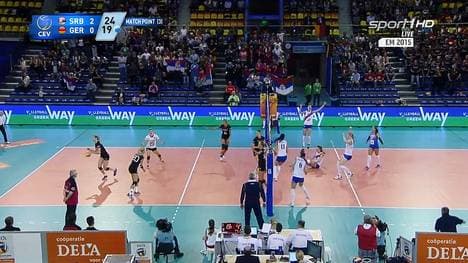 Serbien schlägt Deutschland 3:0