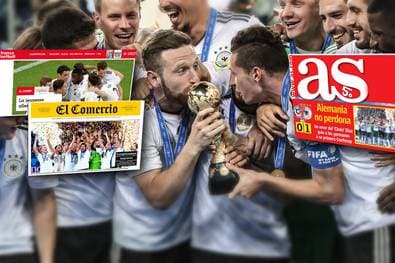 Die Welt verneigt sich vor Fußball-Deutschland