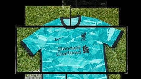 Das neue Auswärts-Trikot des FC Liverpool