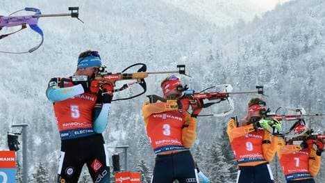 Der Biathlon-Weltcup in Ruhpolding beginnt am 12. Januar