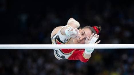 Die Stuttgarter Kunstturnerin Helen Kevric