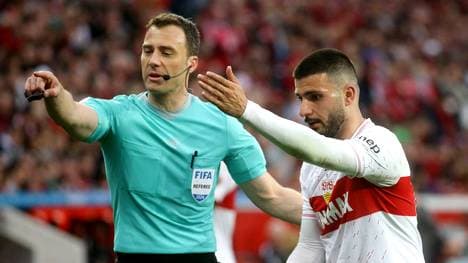 Felix Zwayer und Deniz Undav