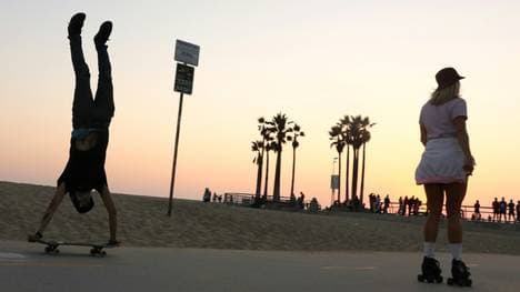 Der Venice Beach in Los Angeles