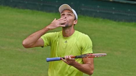 Ivo Karlovic setzte sich gegen Tomas Berdych durch