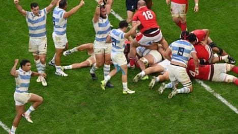 Die Argentinier schlagen Wales