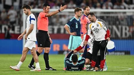 Deniz Undav musste nach einer Behandlung den Platz verlassen
