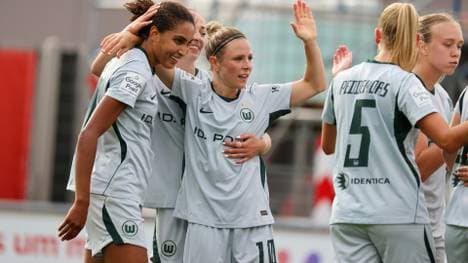 Wolfsburg jubelt in Leverkusen