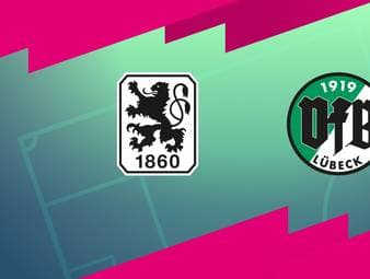 TSV 1860 München - VfB Lübeck: Tore und Highlights | 3. Liga