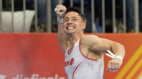 Grund zum Jubeln in Hannover: Andreas Toba