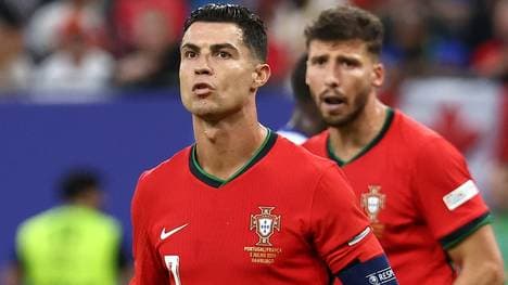 Cristiano Ronaldo spielte seine sechste EURO