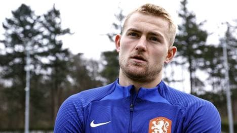 Matthijs de Ligt musste das Trainingslager der Niederlande verlassen