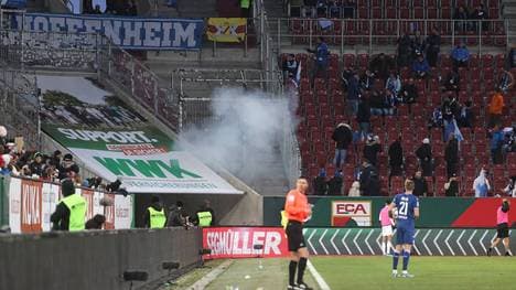 Ein Böller explodierte in Augsburg