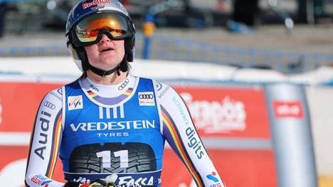 Emma Aicher haderte mit Platz zwölf in der Abfahrt