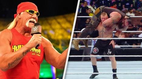 Hulk Hogan ist zurück bei WWE, Brock Lesnar ist neuer Universal Champion