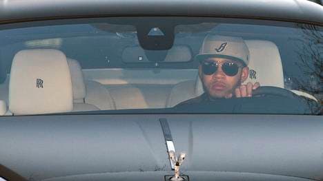 Depay auf dem Weg zur Arbeit