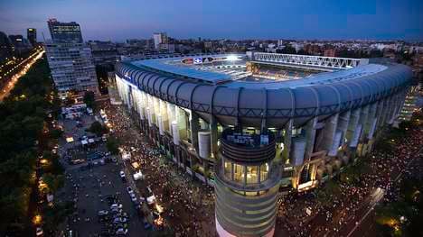 Im Estadio Santiago Bernabeu trägt Real Madrid seine Heimspiele aus