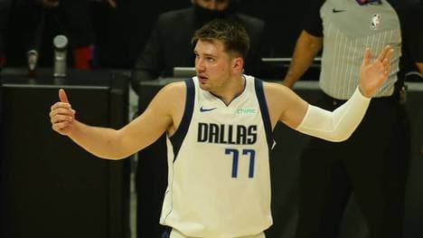 Luka Doncic von den Dallas Mavericks ging auf Moritz Wagner los