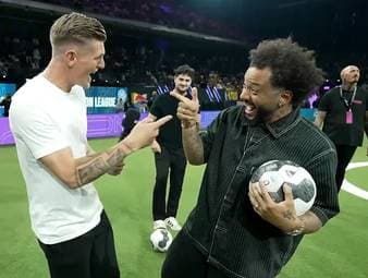 In der Icon League steht bald Toni Kroos wieder mit Marcelo gemeinsam auf dem Feld.