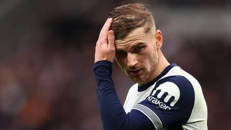 Timo Werner schoss für Tottenham lediglich drei Tore 