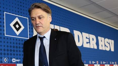 Hamburger SV Unveils New Signing Head Coach Markus Gisdol