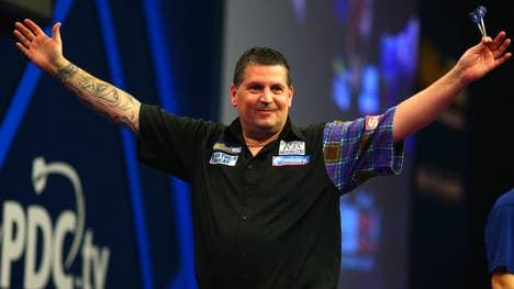 Gary Anderson trifft im Finale auf Michael van Gerwen