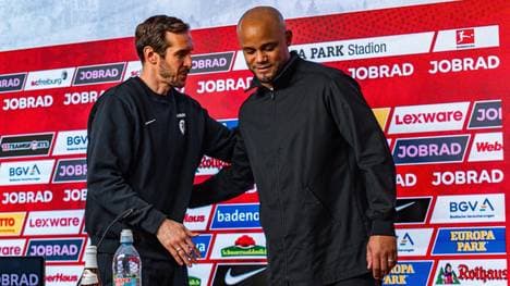 Vincent Kompany (r.) mit Julian Schuster