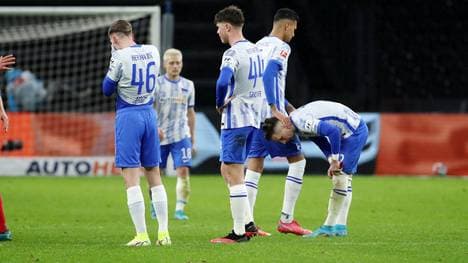 Hertha ließ sich von Leipzig in der Schlussphase überrollen