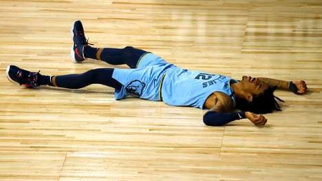 Ja Morant verletzte sich beim ersten Saisonsieg der Memphis Grizzlies
